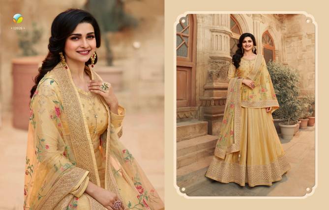 Vinay Kaseesh Parimahal  Latest Fancy Heavy Festive Wear Silk With Embroidery Work Exclusive  Designer Salwar Suit Collection 